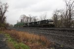 NS 4380 and 1161 taking train 260 through Cove PA